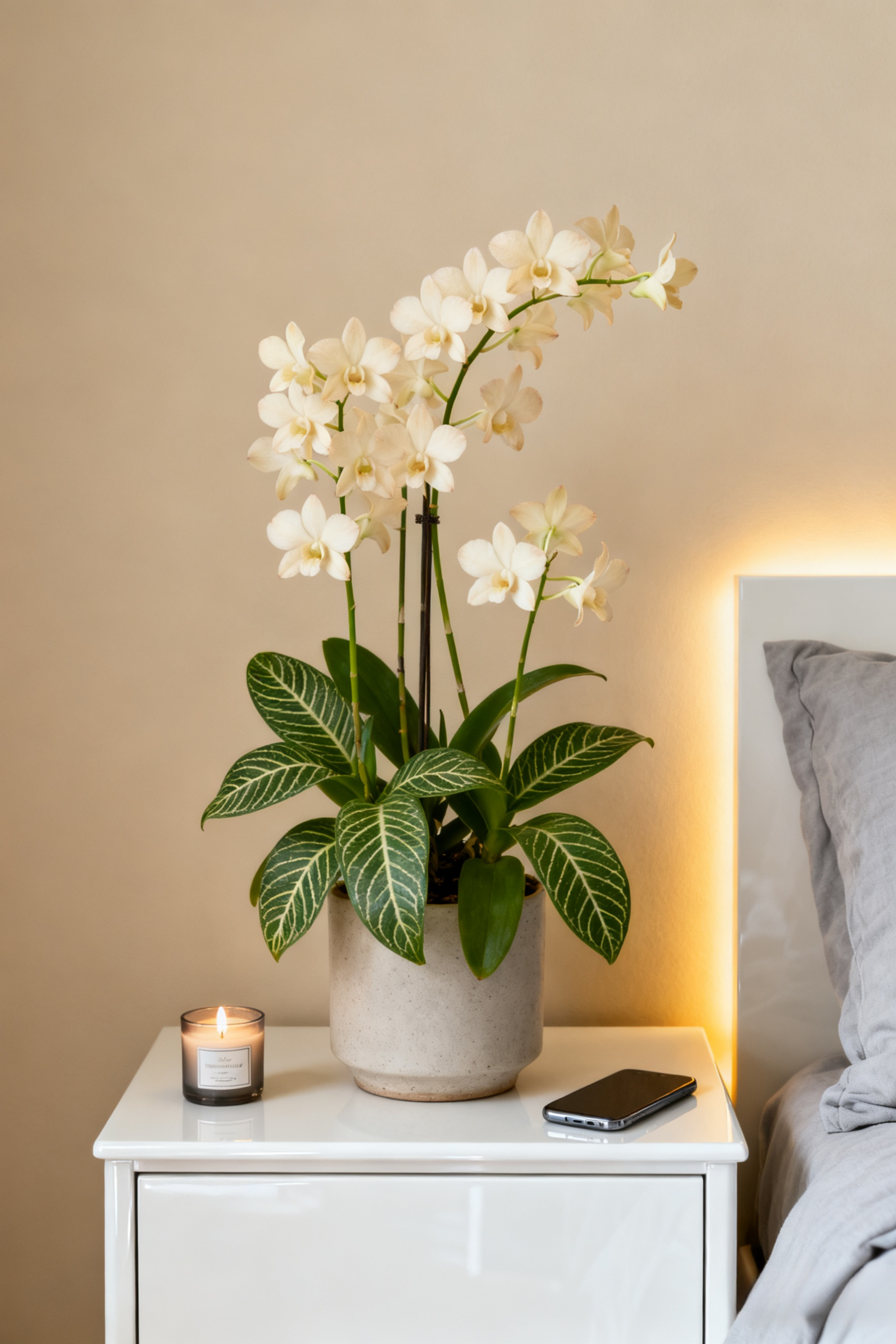 Parfém Dendrobium zlepšuje spánek, zelená rostlina čistí vzduch 