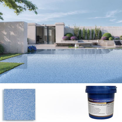 Jednorázová aplikace: modernizace epoxidového barevného pískového podlahového nátěru