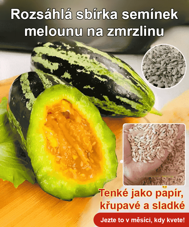 Semena kamenného cukru, semena melounu