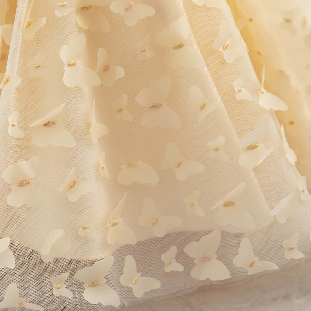 Mesh Bow Sleeveless Midi Dresses - image 14