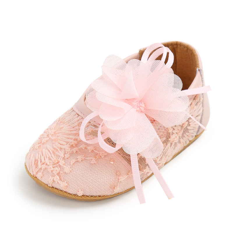 Solid Rosette Round Toe Flats - image 21