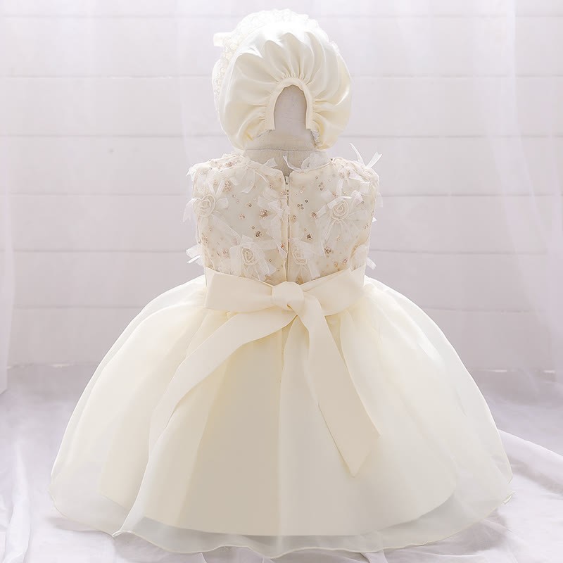 Organza Sequins Sleeveless Midi Dresses - image 3