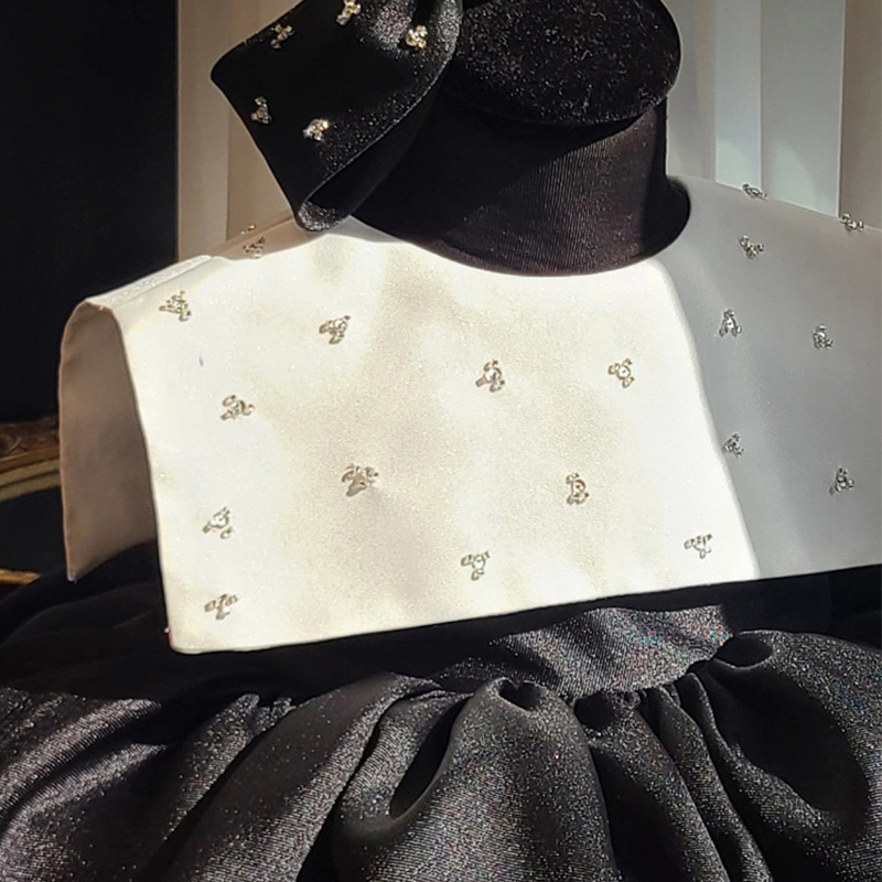 Satin Bow Sleeveless Midi Dresses - image 7