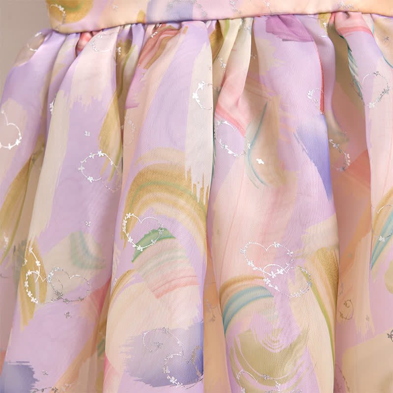 [Archive Sale] Organza Bow Pearl Short sleeve Midi Dresses - image 24