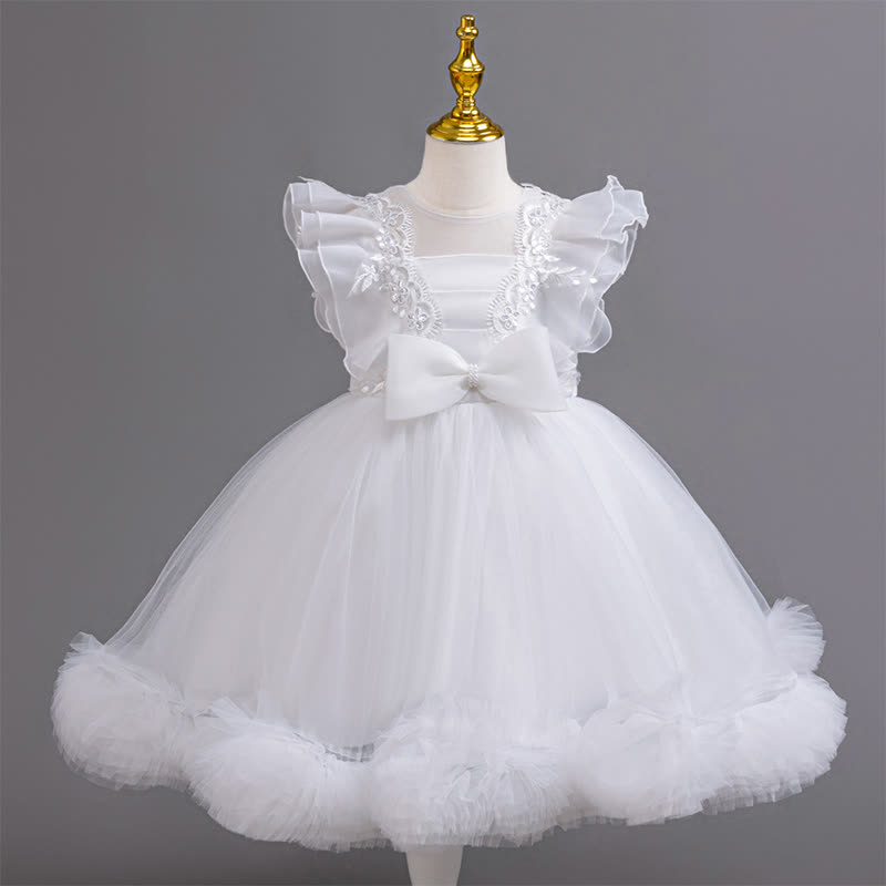 Organza Lace Bow Sleeveless Midi Dresses - image 23