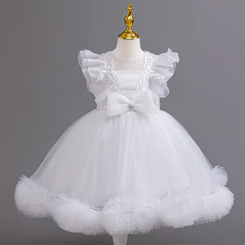 Organza Lace Bow Sleeveless Midi Dresses - image 23