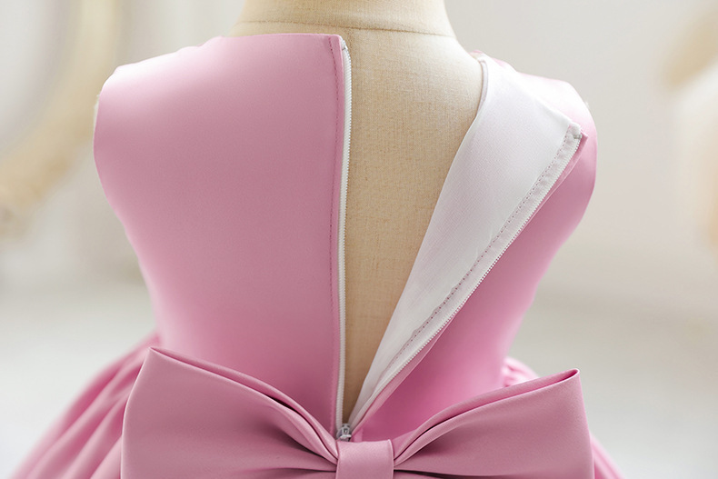 Satin Rosette Sleeveless Midi Dresses - image 5