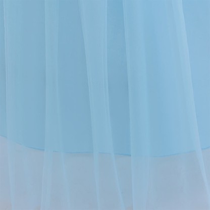 Chemical Fiber Blend Glitter Folds Short Sleeve Maxi Dresses - image 9