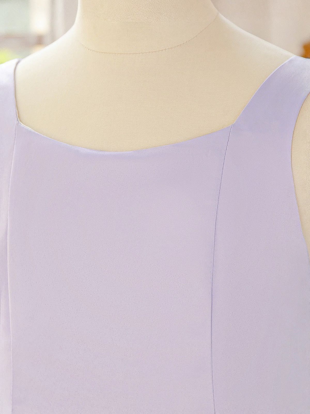 Satin Bow Sleeveless Midi Dresses - image 5