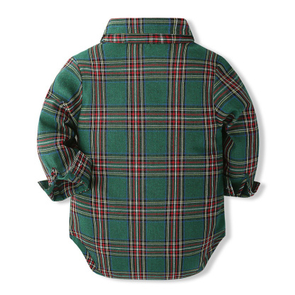 100% Cotton Cotton-Blend Bow Overalls Regular Sleeve Regular Formal Suit - image 4