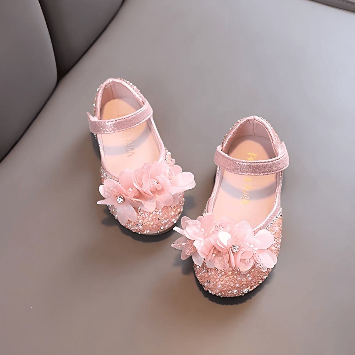 Solid Rosette Round Toe Mary Janes  - image 12