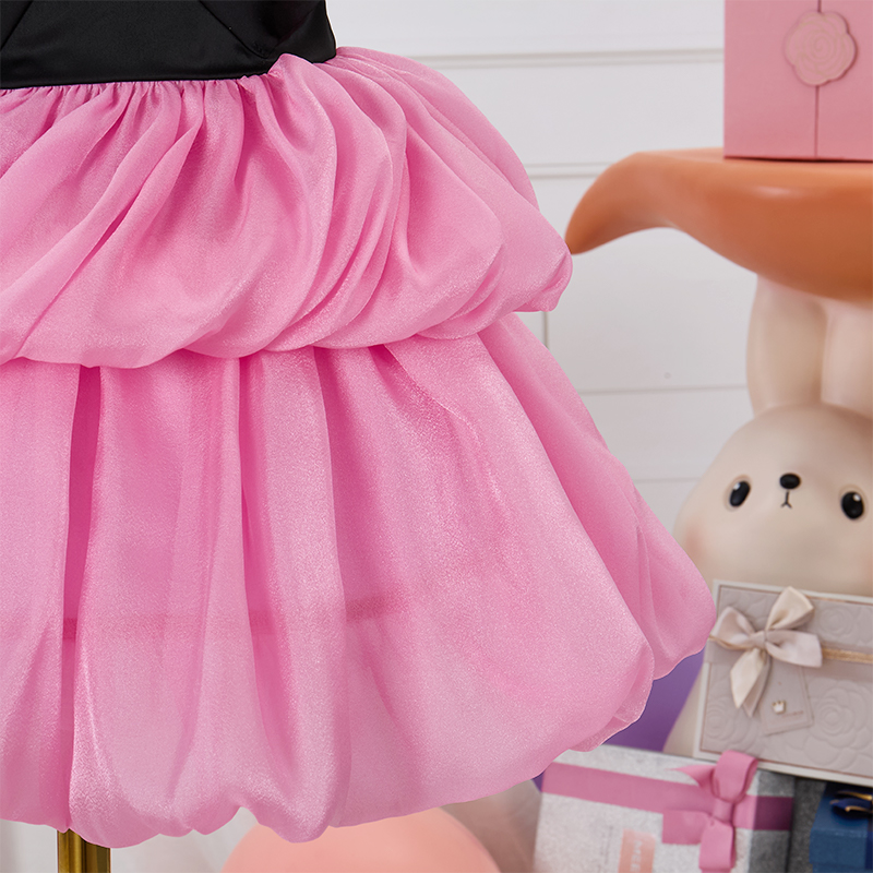 [Archive Sale] Chemical Fiber Blend Split Joint Long Sleeve Midi Dresses - image 13