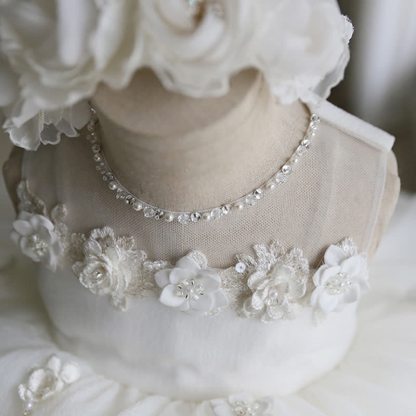 Mesh Rosette Sleeveless Midi Dresses - image 5