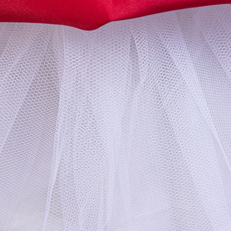 Embroidery Mesh Rosette Crystal Long Sleeve Maxi Dresses - image 24