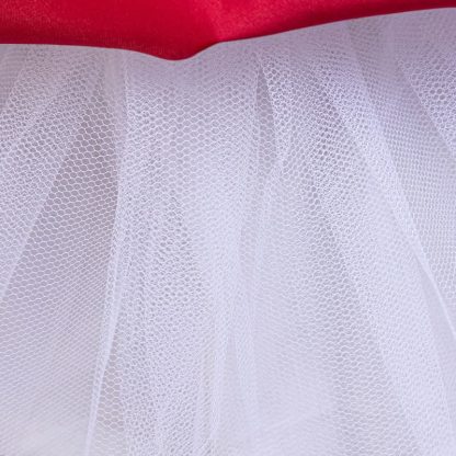 Embroidery Mesh Rosette Crystal Long Sleeve Maxi Dresses - image 24