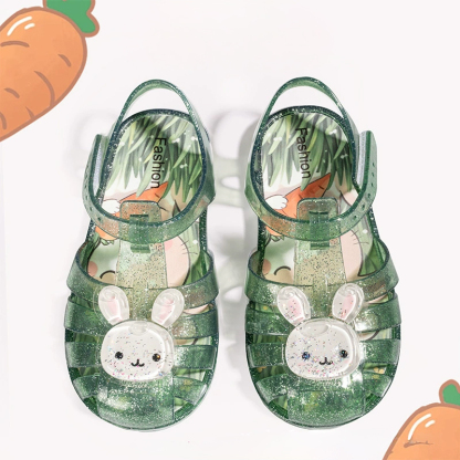 Cartoon Glitter Round Toe Sandals - image 16