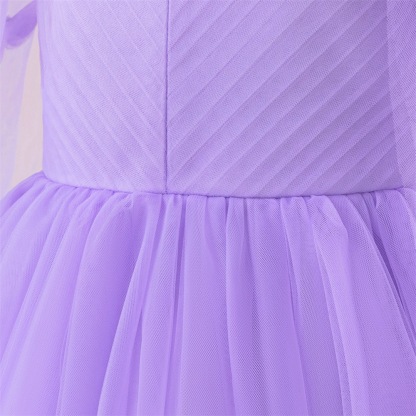 Mesh Rosette Sleeveless Midi Dresses - image 80