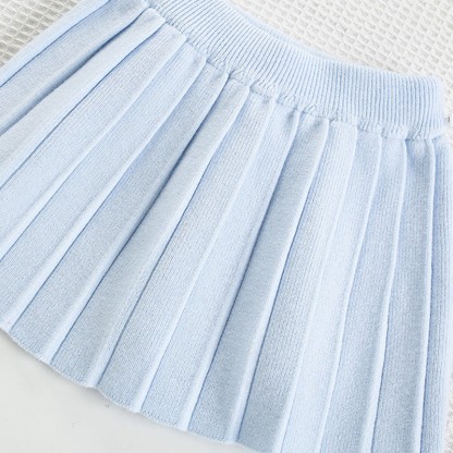 [Archive Sale] Yarn/wool Yarn Embroidery Long Sleeve Regular Two-piece Set - image 10