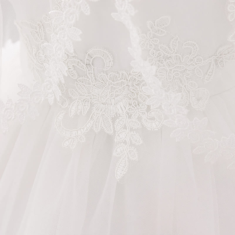 Mesh Stitching Lace Sleeveless Midi Dresses - image 4