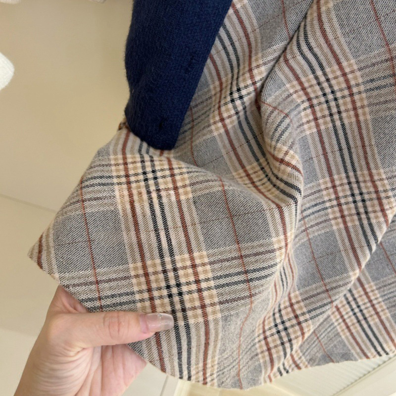 Chemical Fiber Blend Split Joint Sleeveless Midi Two-piece Set - image 7