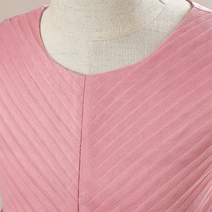 Mesh Bow Sequins Sleeveless Maxi Dresses - image 32