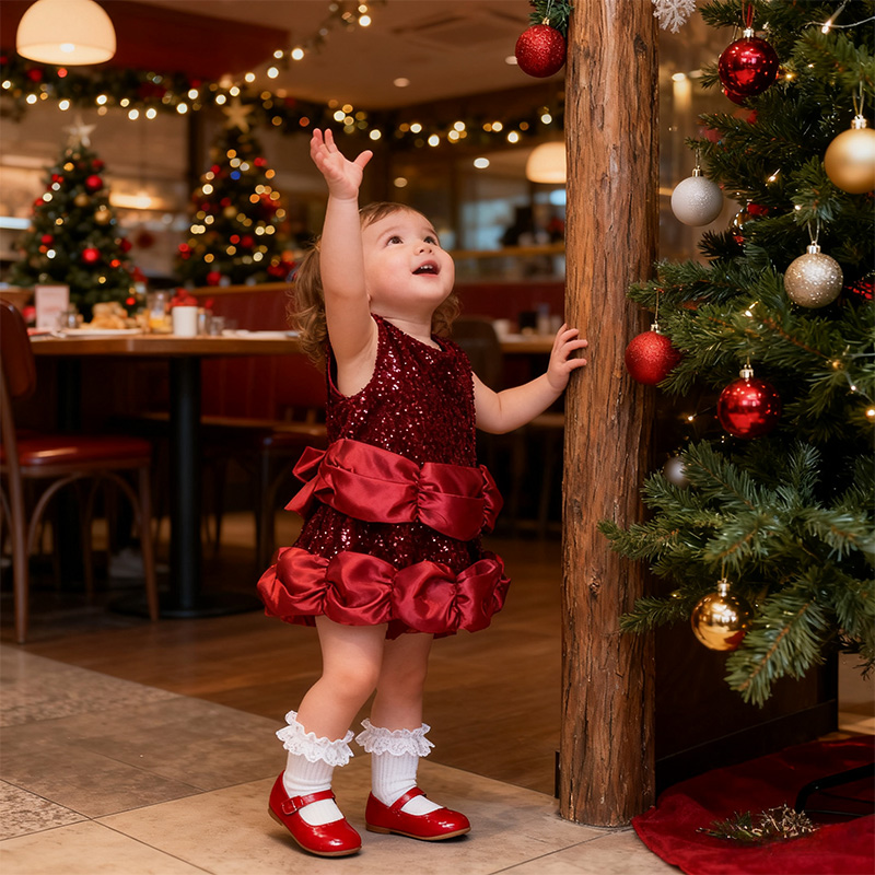 Sequins Fleece Sequins Sleeveless Regular Dresses - image 9