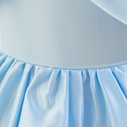 Satin Bow Sleeveless Midi Dresses - image 5