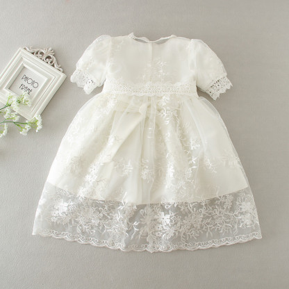 Easter Lace Short Sleeve Maxi Two-piece Set - image 7