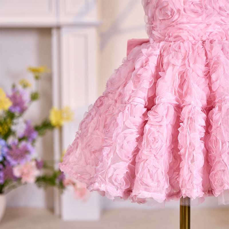 Chiffon Bow Sleeveless Mid-long Dresses - image 16