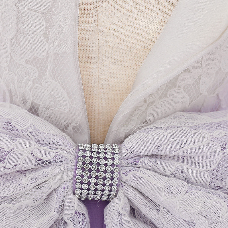 Satin Applique Sleeveless Midi Dresses - image 21