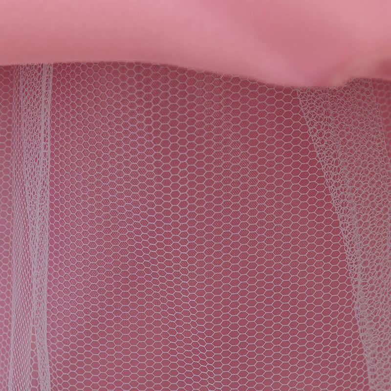 Satin & Mesh Bow Pearl Floral-embroidered Sleeveless Maxi Dresses - image 16