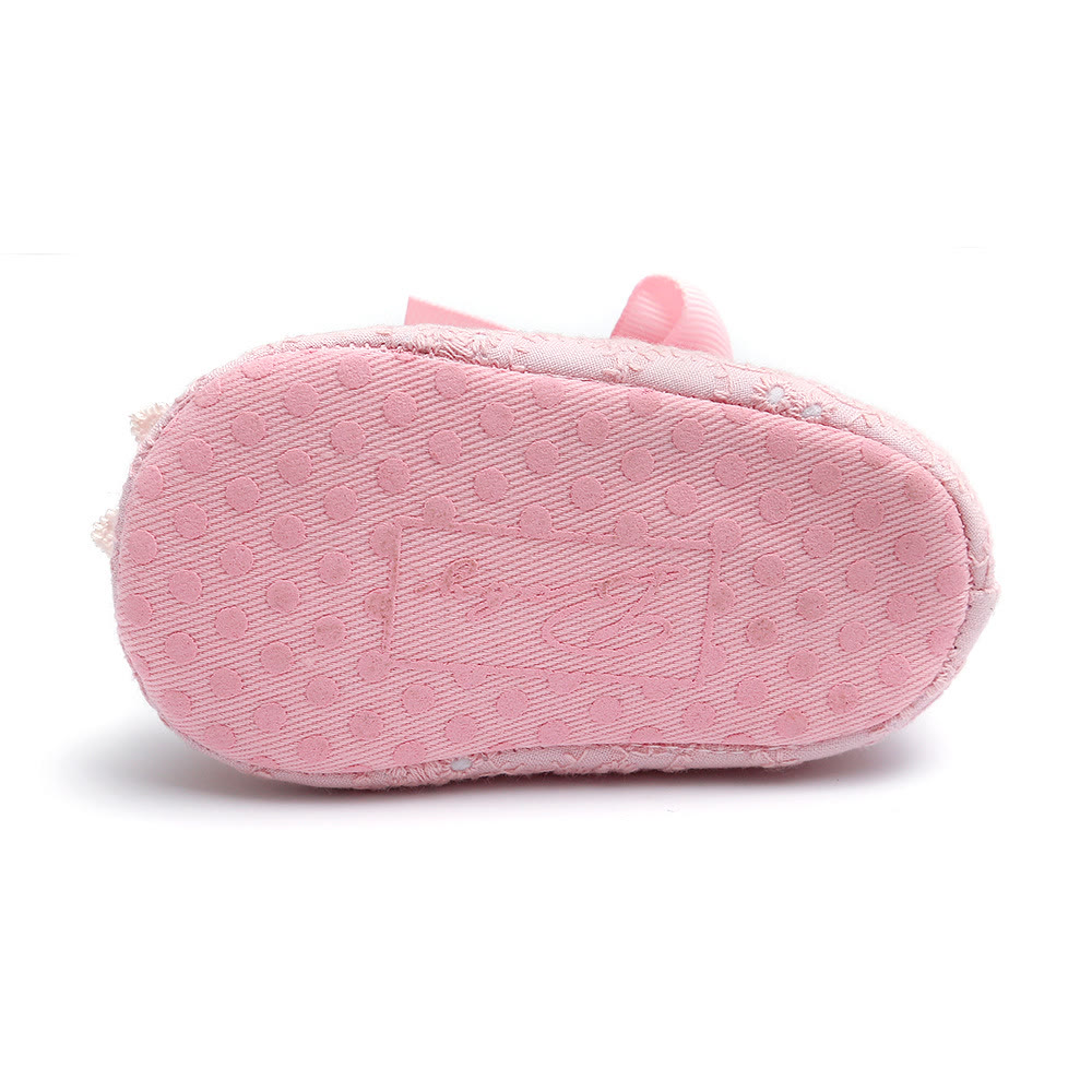 Solid Bow Rosette Round Toe Flats  - image 20
