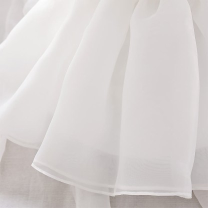 Organza Rosette Sleeveless Shorts Dresses - image 37