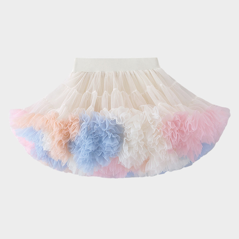 Knitwear Rosette Long Sleeve Midi Two-piece Set - Colorful Skirt - 11-12Y - image 4