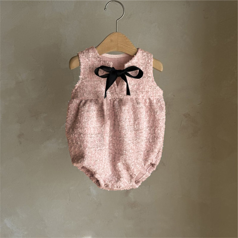 [Archive Sale] Tweed Bow Sleeveless Regular Bodysuit - image 12
