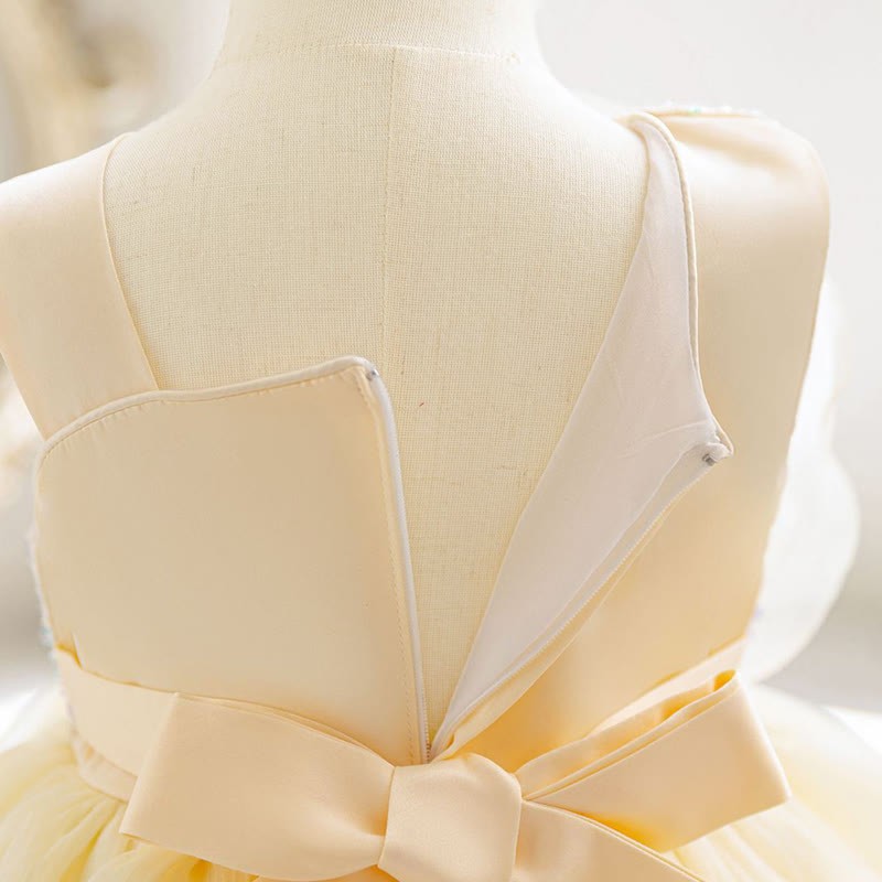 Chemical Fiber Blend Folds Rosette Sleeveless Midi Dresses - image 18