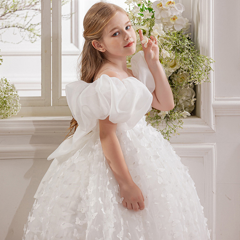 Mesh Butterfly Short Sleeve Midi Dresses - image 7