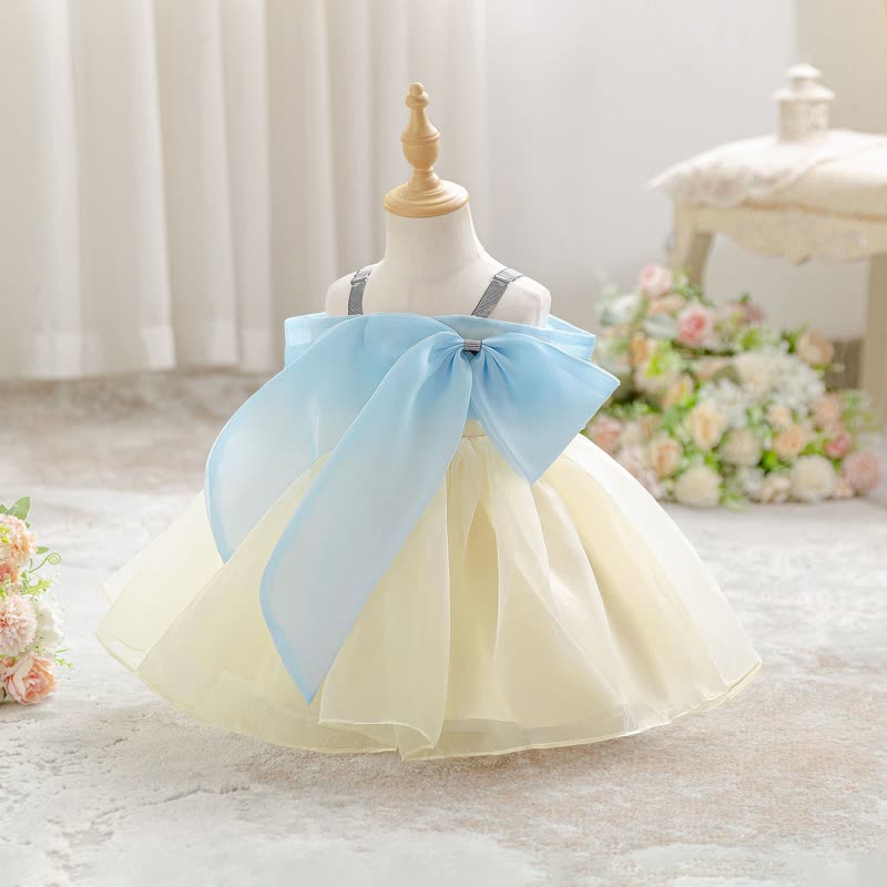 Organza Bow Sleeveless Midi Dresses - image 3