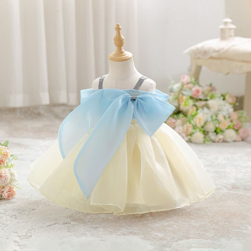 Organza Bow Sleeveless Midi Dresses - image 3