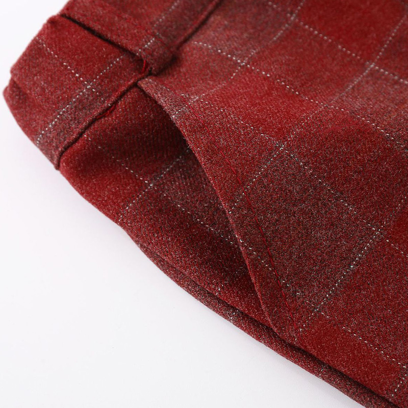 Cotton Bow Long Sleeve Regular 3-piece Formal Suit - image 45