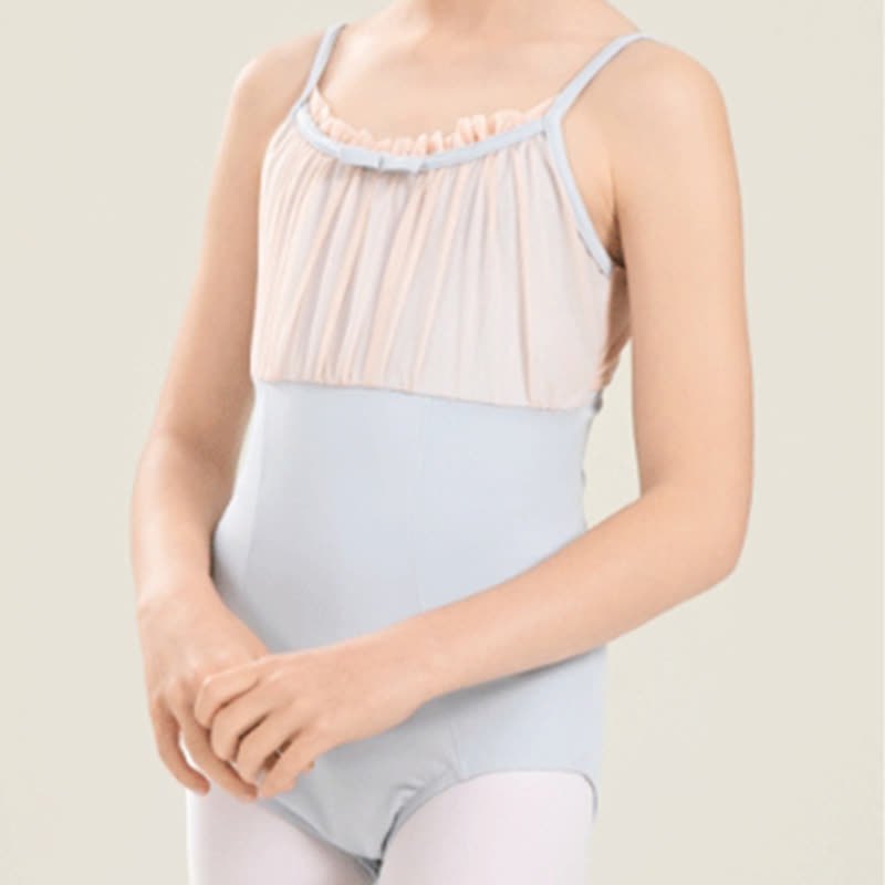 Mesh Ballet Sleeveless Short Two-piece Set - image 5