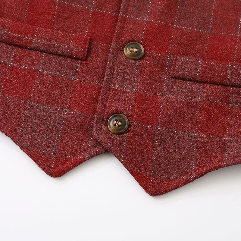 Cotton Bow Long Sleeve Regular 3-piece Formal Suit - image 39