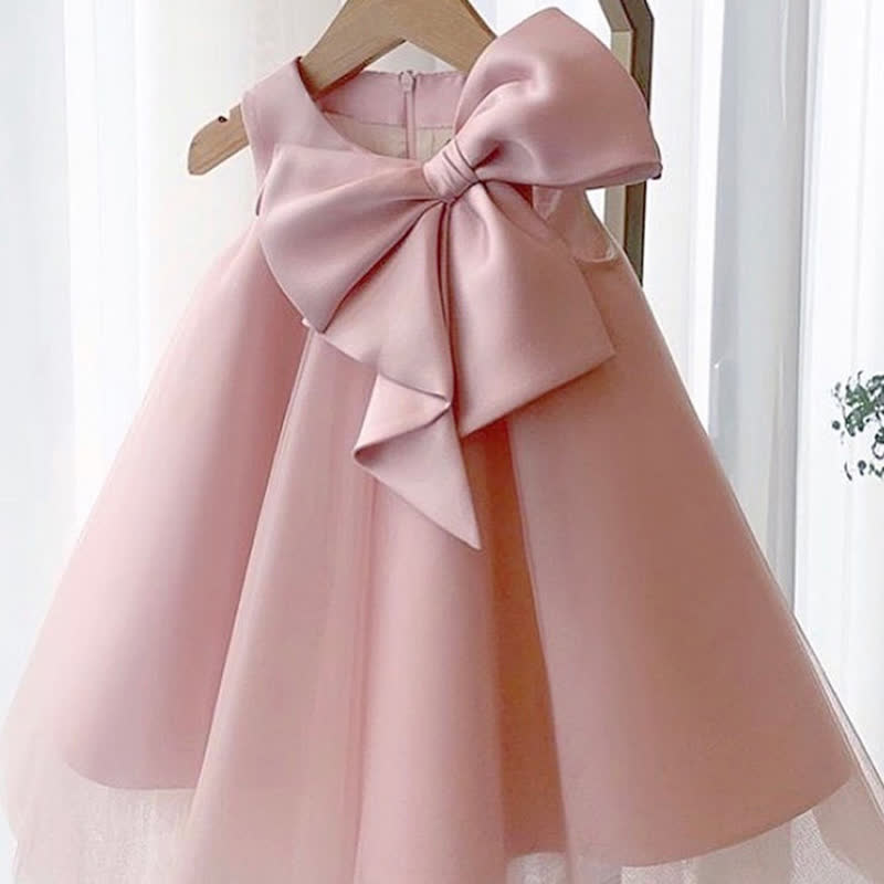 Voile Bow Sleeveless Midi Dresses - image 4