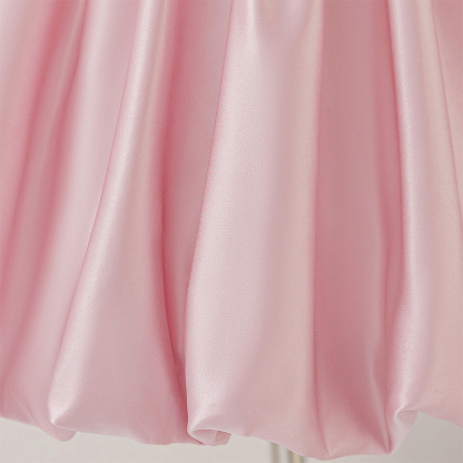 Satin Bow Backless Sleeveless Short Dresses - image 6