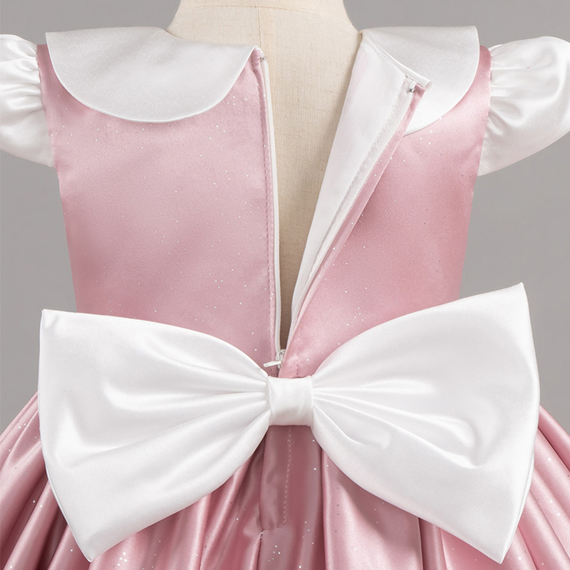 Satin Bow Cap Sleeve Midi Dresses - image 18