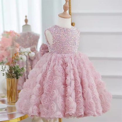 Glitter Split Joint Sleeveless Midi Dresses - image 5