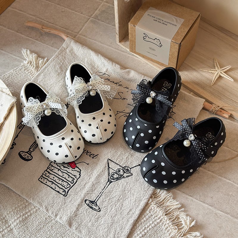 Polka Dots Bow  Round Toe Mary Janes  - image 12