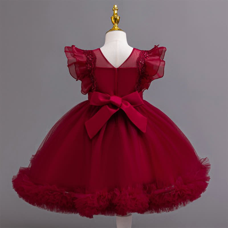 Organza Lace Bow Sleeveless Midi Dresses - image 20