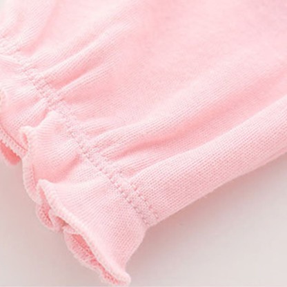 Cotton Lace Folds Long Sleeve Regular Bodysuit - image 8