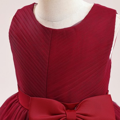 Mesh Bow Sequins Sleeveless Maxi Dresses - image 18